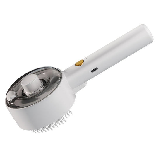 Animal Hair Remover Brush – Pet Self - Cleaning Steam & UV Grooming Comb for Dogs and Cats - Jolly Lulu Pets