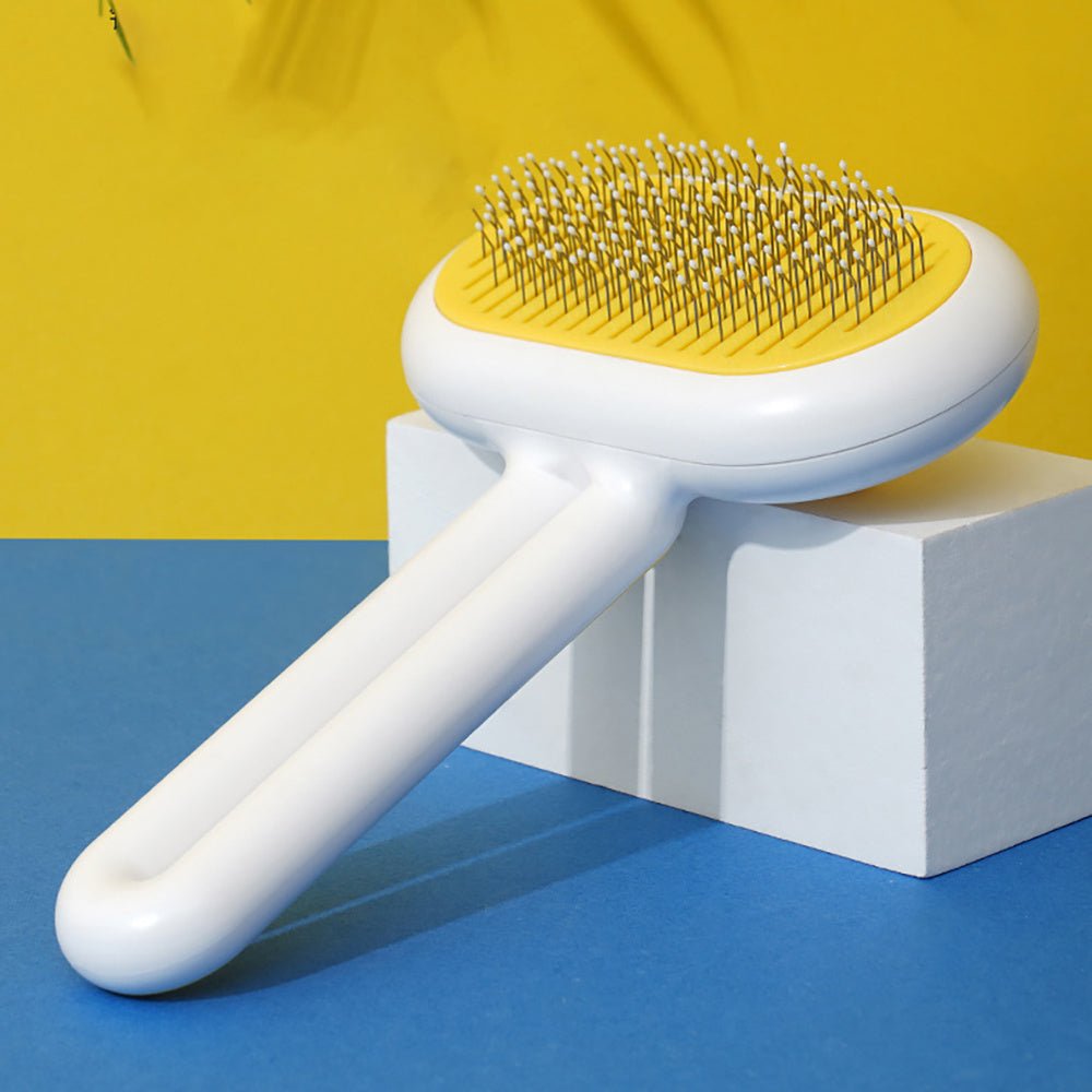 Cat & Dog Grooming Brush – Pet Hair Cleaner Comb for Long & Short Hair - Jolly Lulu Pets