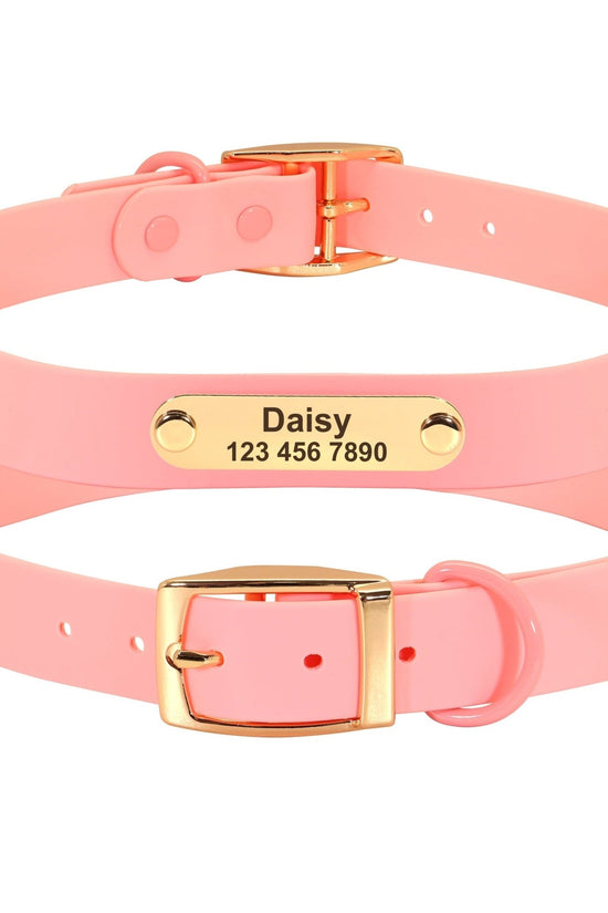 Collar Leash Medium Dog Teddy – Adjustable Personalized Collar & Leash Set for Small and Medium Dogs - Jolly Lulu Pets