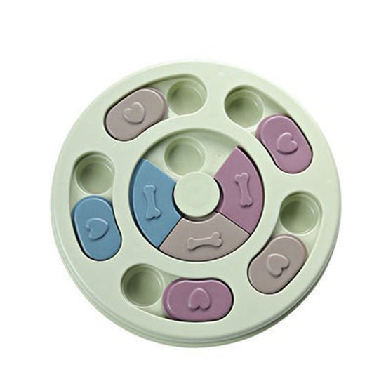 “Dog puzzle food feeder toy for small dogs and cats”

“Interactive slow feeder puzzle toy for mental stimulation”

“IQ training treat puzzle for puppies and indoor play”

