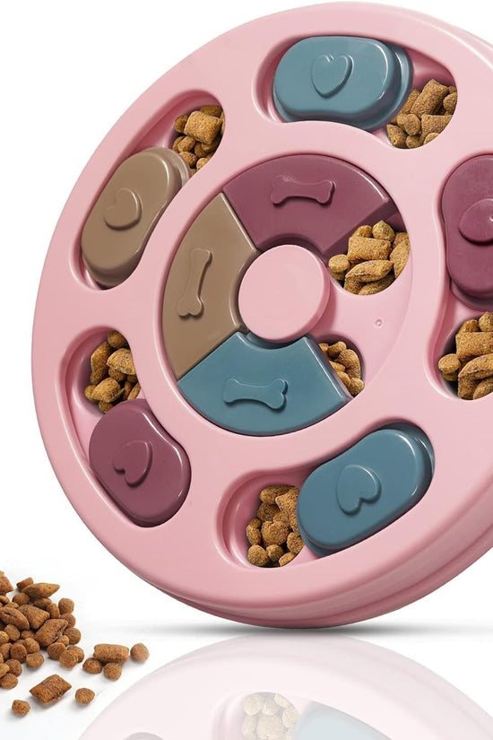 “Dog puzzle food feeder toy for small dogs and cats”

“Interactive slow feeder puzzle toy for mental stimulation”

“IQ training treat puzzle for puppies and indoor play”

