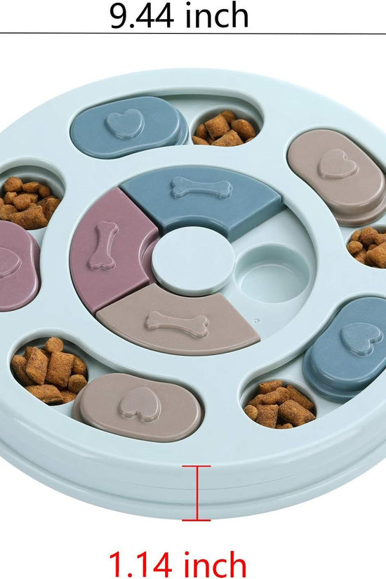 “Dog puzzle food feeder toy for small dogs and cats”

“Interactive slow feeder puzzle toy for mental stimulation”

“IQ training treat puzzle for puppies and indoor play”

