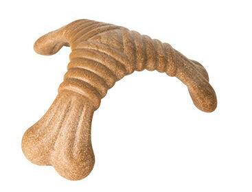 “Wood nylon chew toy for aggressive dogs”

“Dog dental bone toy in chicken leg shape”

“Durable textured dog toy for plaque removal”

