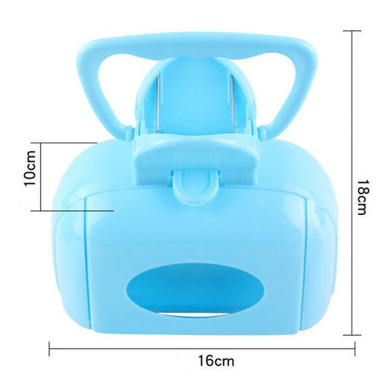 Durable Plastic Pet Toilet Tray | Non - Toxic PP Litter Pan for Cats & Small Dogs - Jolly Lulu Pets