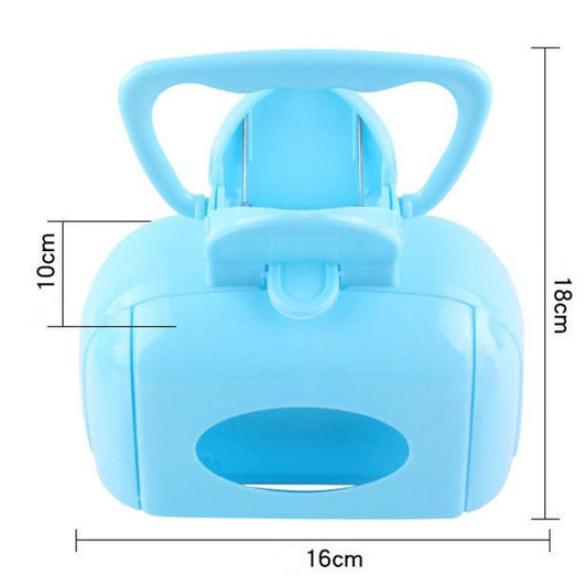 Durable Plastic Pet Toilet Tray | Non - Toxic PP Litter Pan for Cats & Small Dogs - Jolly Lulu Pets