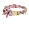 personalized nylon dog collar with flower and ID tag”

“custom printed dog collar for small dogs and cats”

“adjustable pet collar with engraved tag and removable flower”