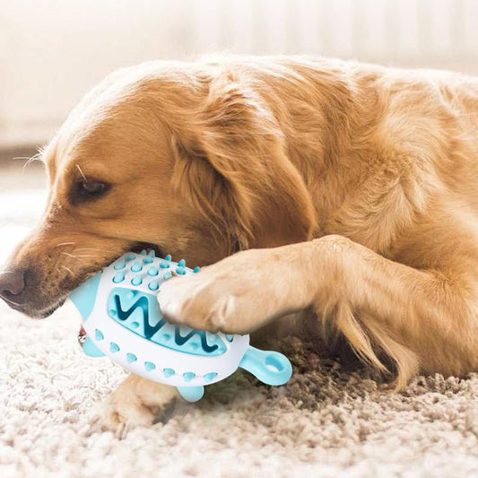 Durable TPR dog chew toy with food dispenser”

“Dog dental toy with treat-leaking design”

“Interactive chew toy for puppies and aggressive chewers”