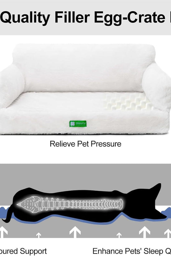 MEWOOFUN Orthopedic Dog Bed For Small Or Medium Dogs - Jolly Lulu Pets