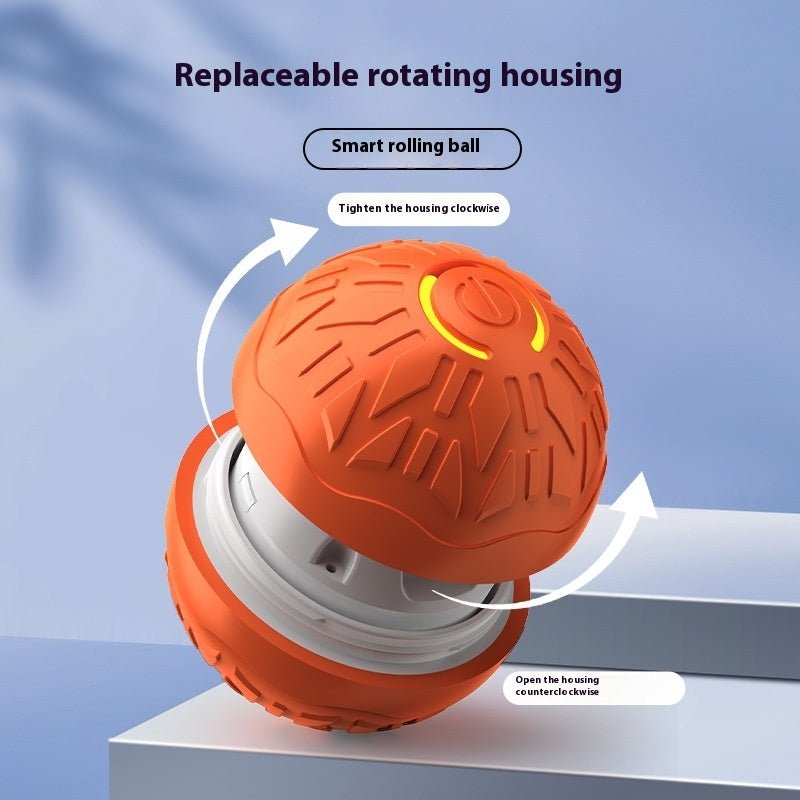 Pets Electric Jumping Ball – Automatic Bouncing, Luminous Silicone Toy for Dogs - Jolly Lulu Pets