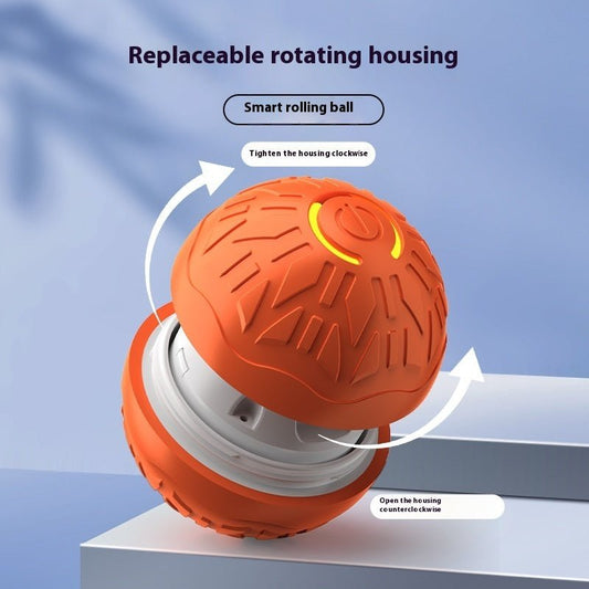 Pets Electric Jumping Ball – Automatic Bouncing, Luminous Silicone Toy for Dogs - Jolly Lulu Pets