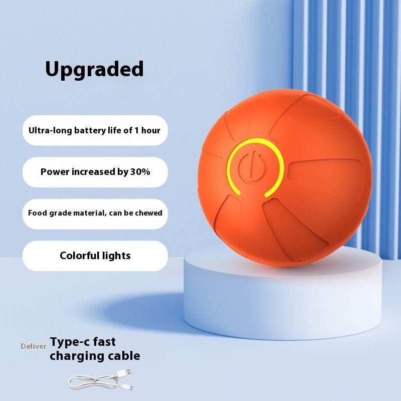 Pets Electric Jumping Ball – Automatic Bouncing, Luminous Silicone Toy for Dogs - Jolly Lulu Pets