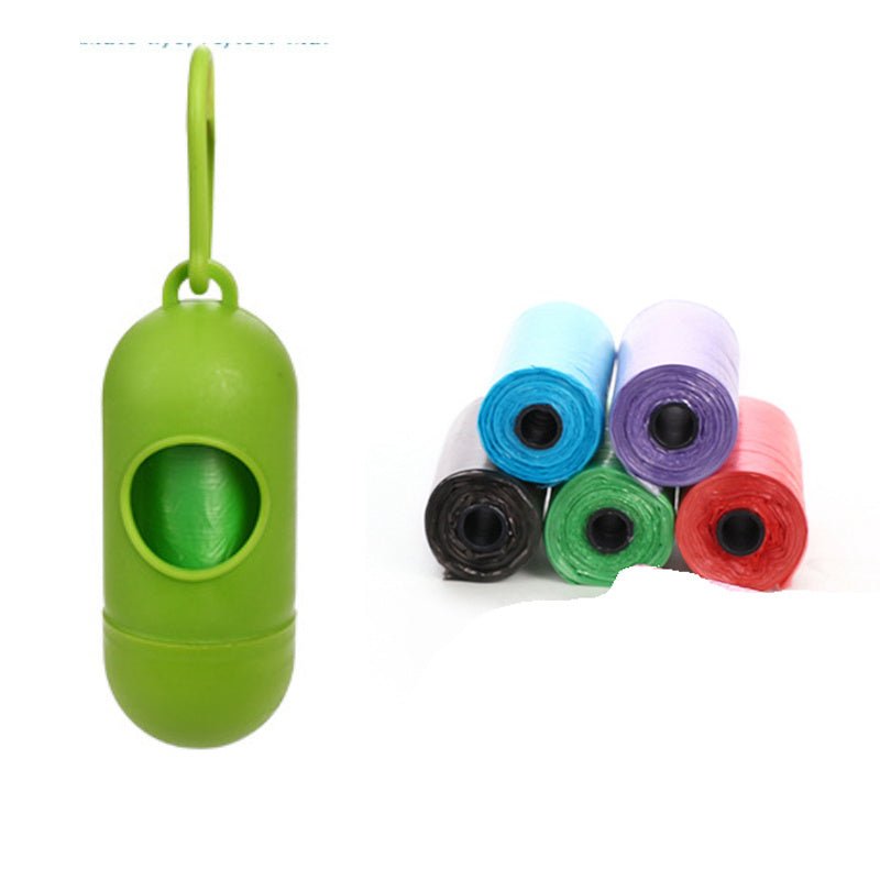 Portable Dog Waste Bags Dispenser – Durable Poop Bag, 6 Color Options - Jolly Lulu Pets
