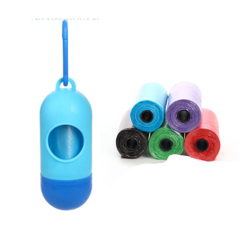 Portable Dog Waste Bags Dispenser – Durable Poop Bag, 6 Color Options - Jolly Lulu Pets