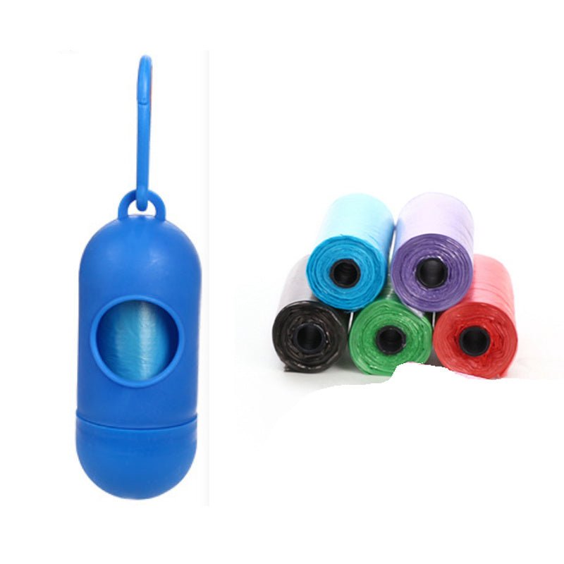 Portable Dog Waste Bags Dispenser – Durable Poop Bag, 6 Color Options - Jolly Lulu Pets