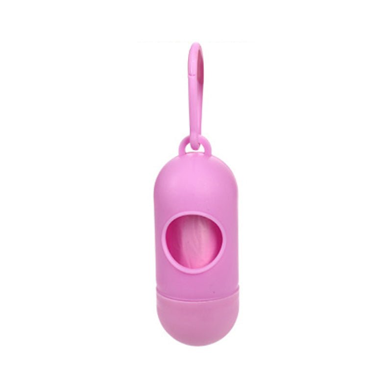 Portable Dog Waste Bags Dispenser – Durable Poop Bag, 6 Color Options - Jolly Lulu Pets