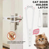 Purrfect Passage: Cat Door Latch Holder - Jolly Lulu Pets