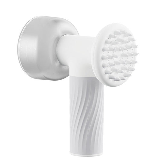 Self - Foaming Dog Bath Brush with Soap Dispenser – Silicone Grooming Brush for Dogs & Cats - Jolly Lulu Pets